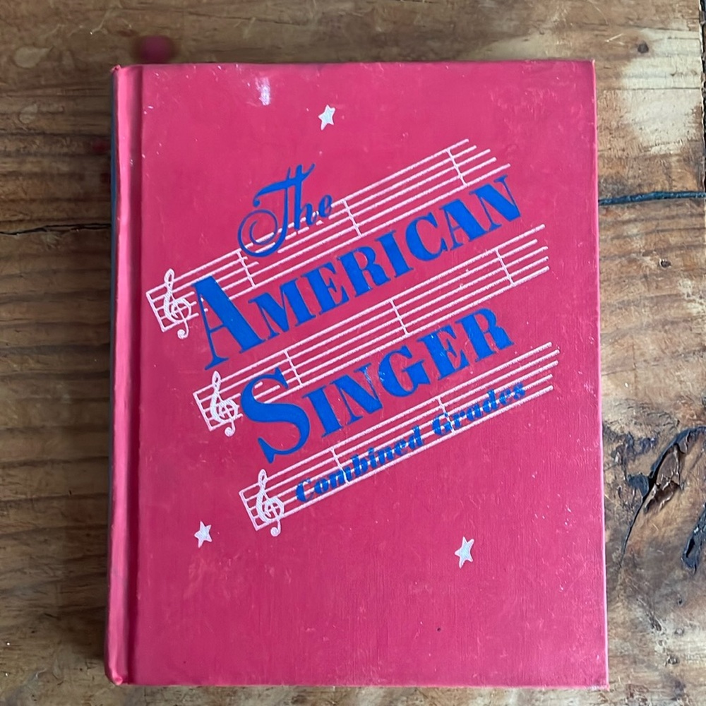 The American Singer Music Book- Vintage